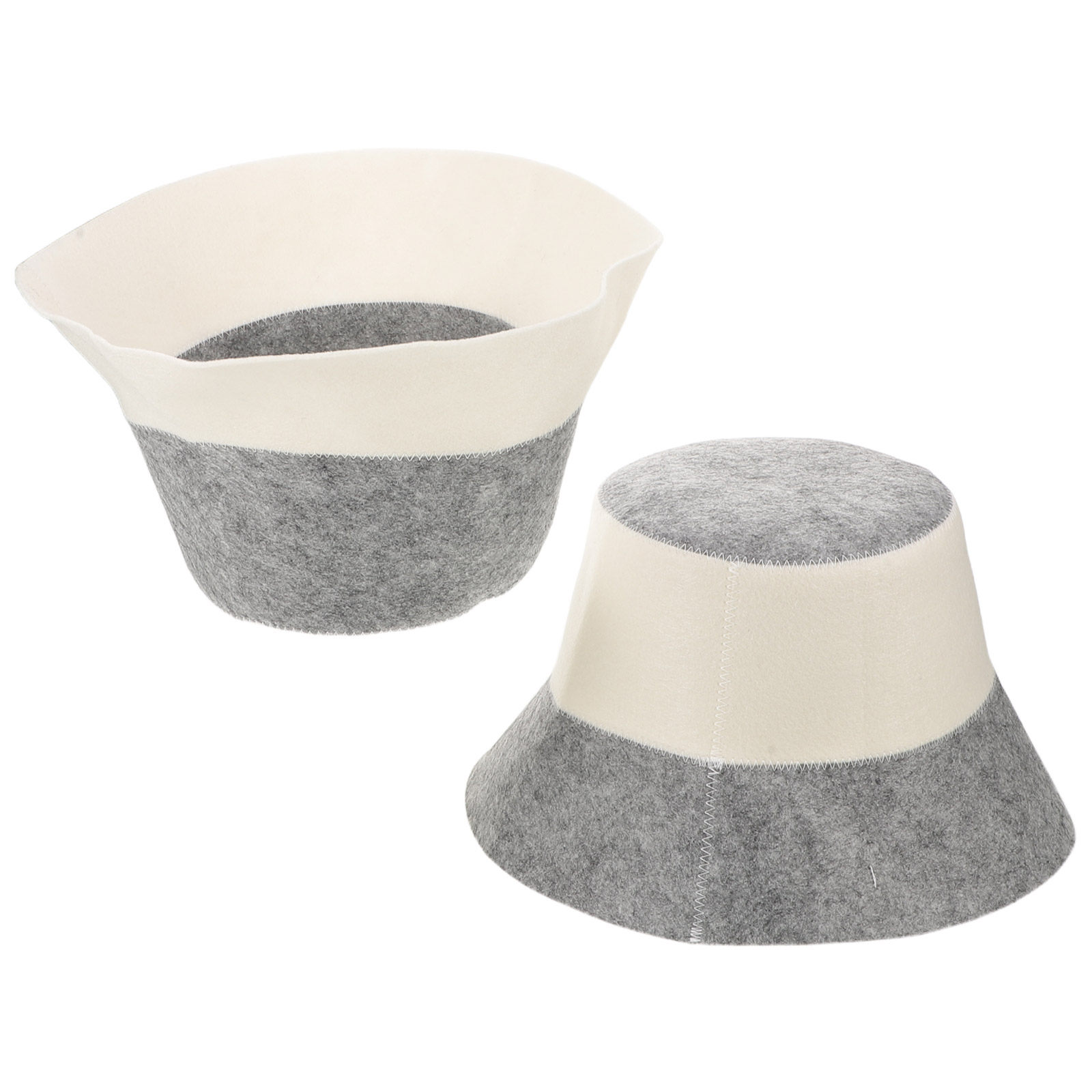 2Pcs Stylish Sauna Hat Felt Mo - House Hair Care recension och pris