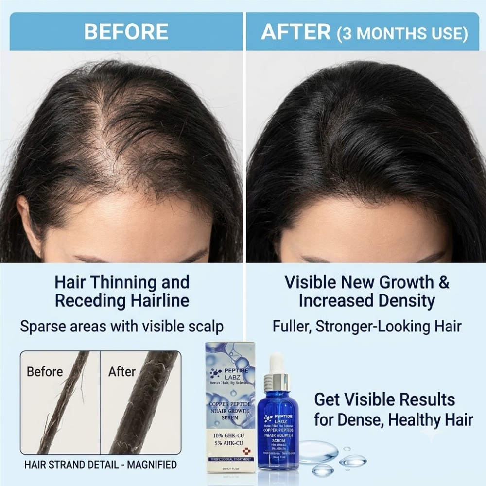 Hair Growth Essence Copper Pep - Hair Care Tonic recension och pris
