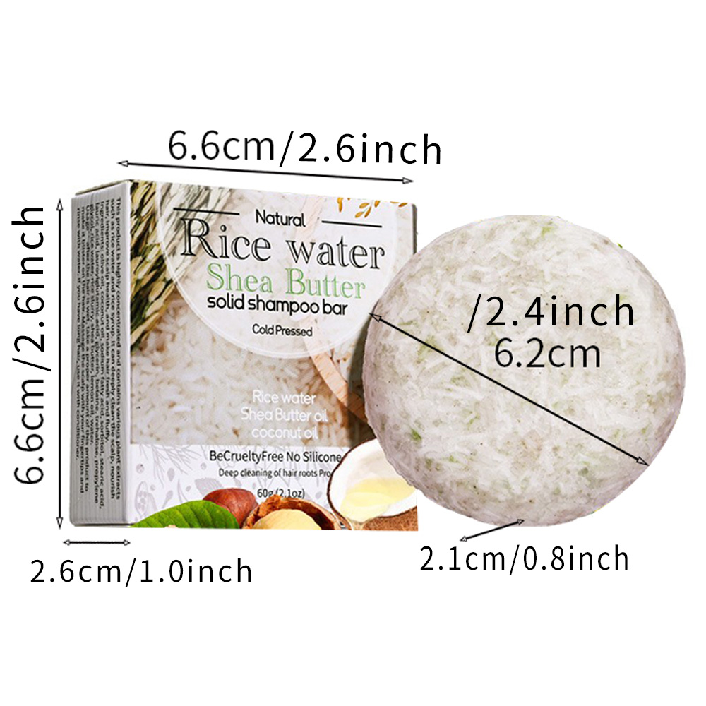 XF 60g Rice Shampoo Bar 100% N - Hair Care Tonic recension och pris