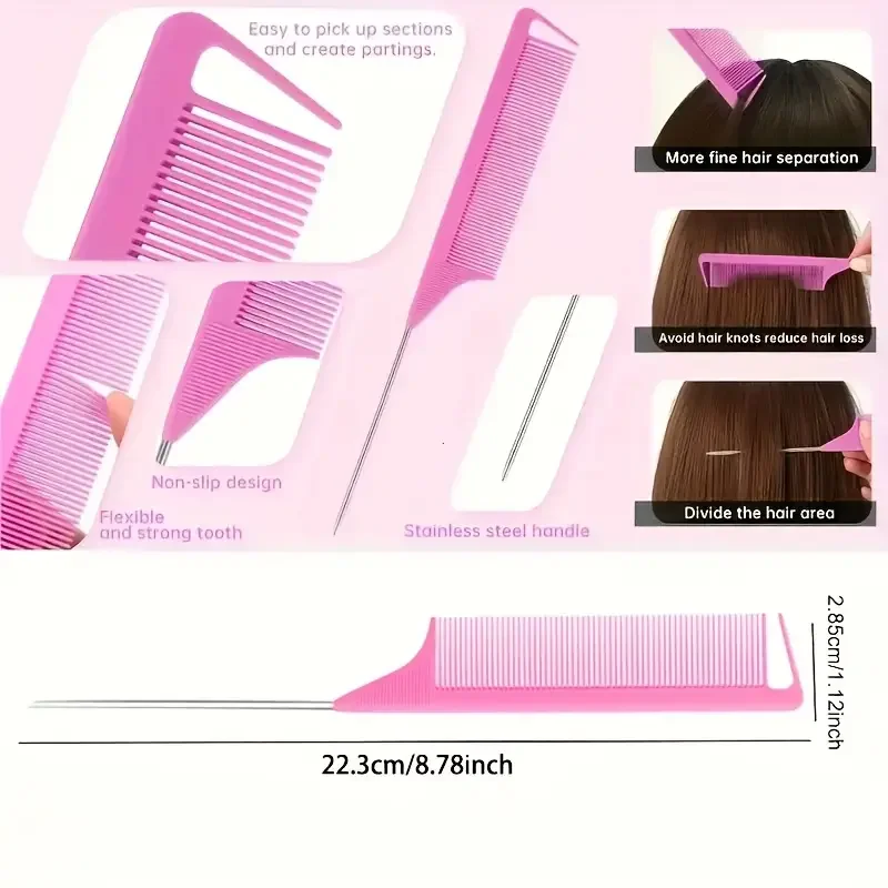 5pcs Hair Styling Set: Include - Hair Care Spray recension och pris