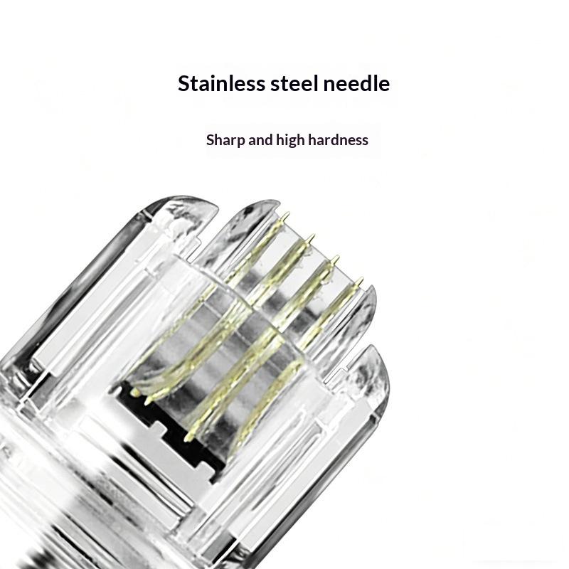 {+} 128 Pins Microneedle Derma - Hair Care Serum recension och pris