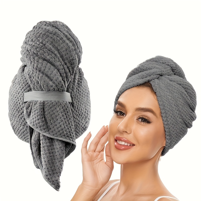 Microfiber Hair Towel Extra La - Hair Turban Towel recension och pris