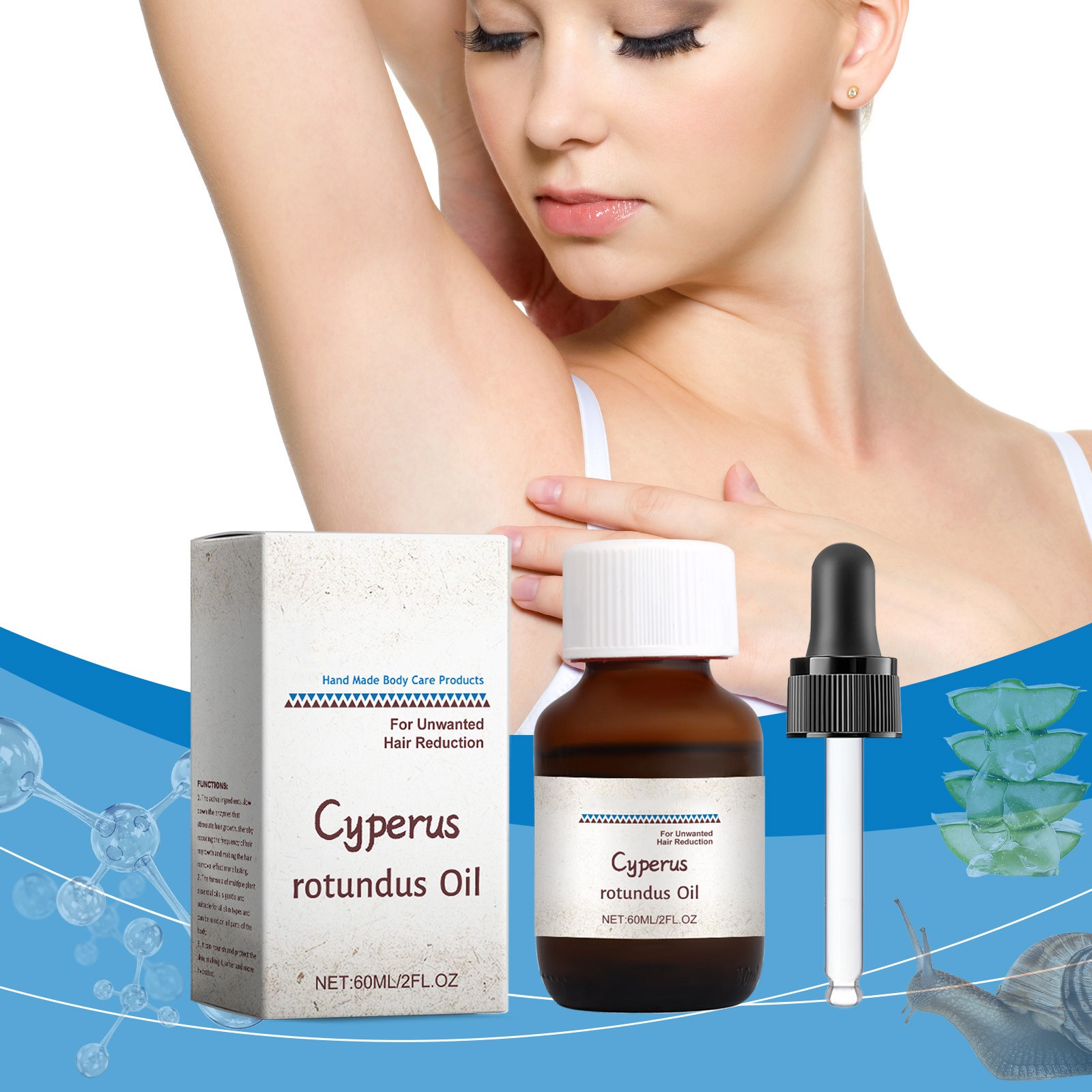 Cyperus Rotundus Hair Removal  - House Hair Care recension och pris