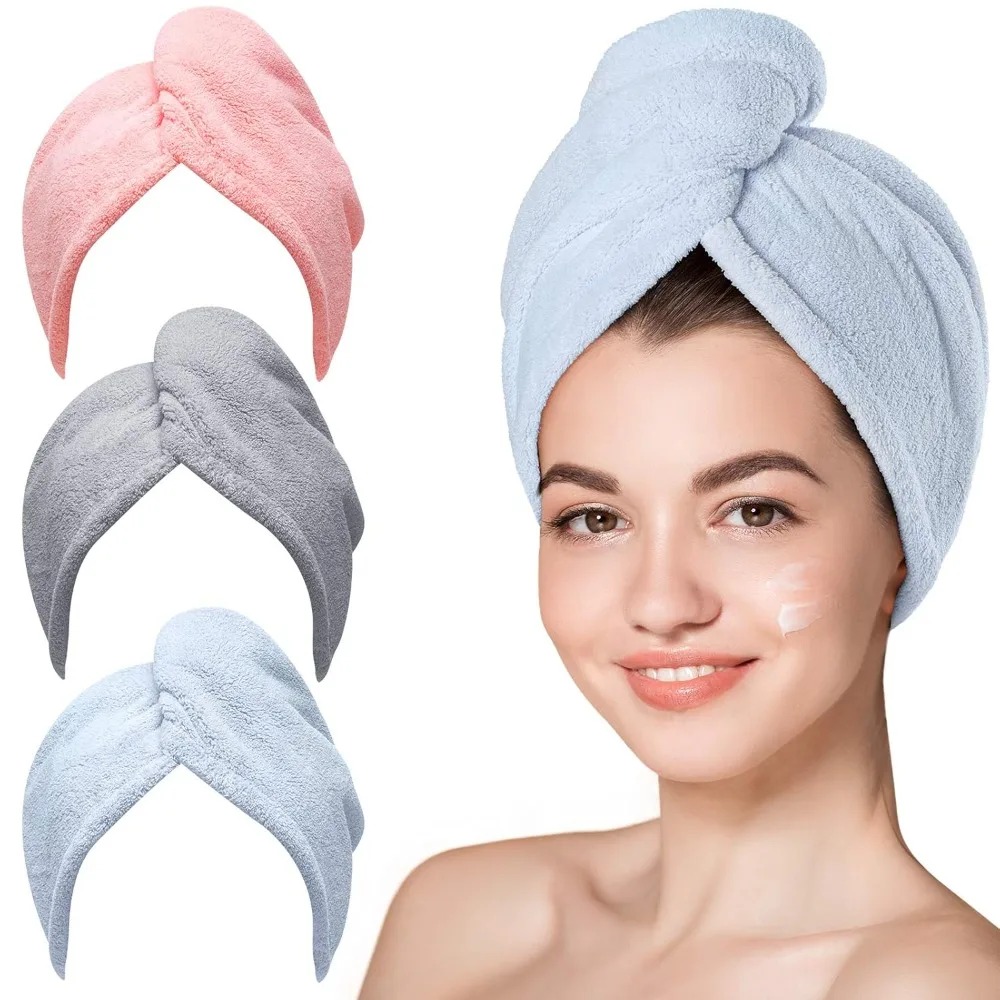 Quick Dry Hair Towel Wrap Anti - Hair Turban Towel recension och pris