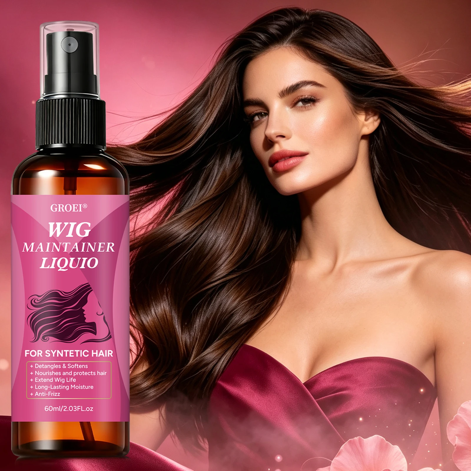 GROEI Anti‑Frizz Wig Maintaine - Hair Care Spray recension och pris