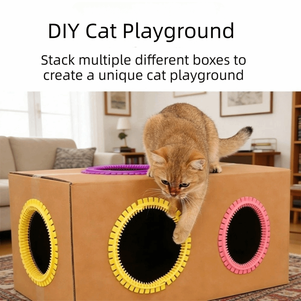 Pet Cat Comb Toy Plastic Cat T - House Hair Care recension och pris