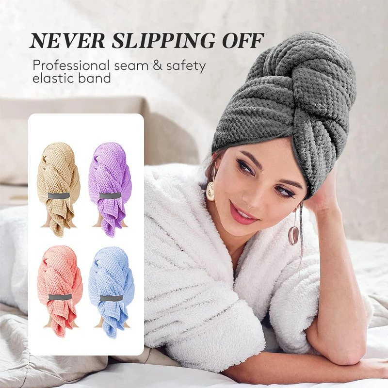 Ultra Absorbent Extra Large Mi - Hair Turban Towel recension och pris