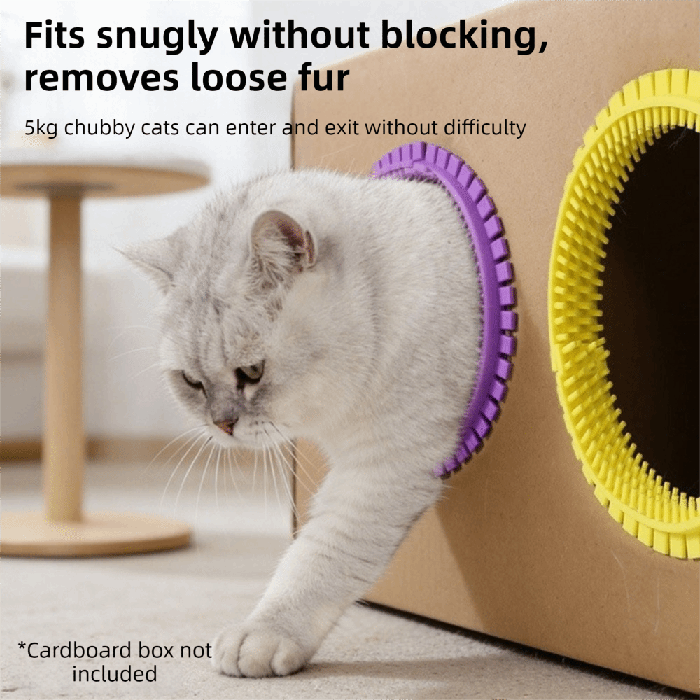Plastic Cat Tunnel Brush Hair  - House Hair Care recension och pris