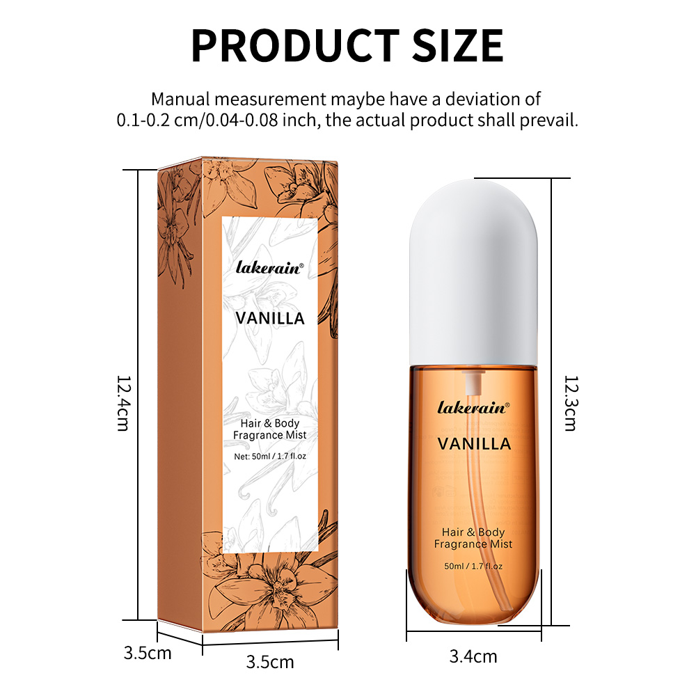 50ml Vanilla Rose Fragrance Sp - Hair Care Spray recension och pris