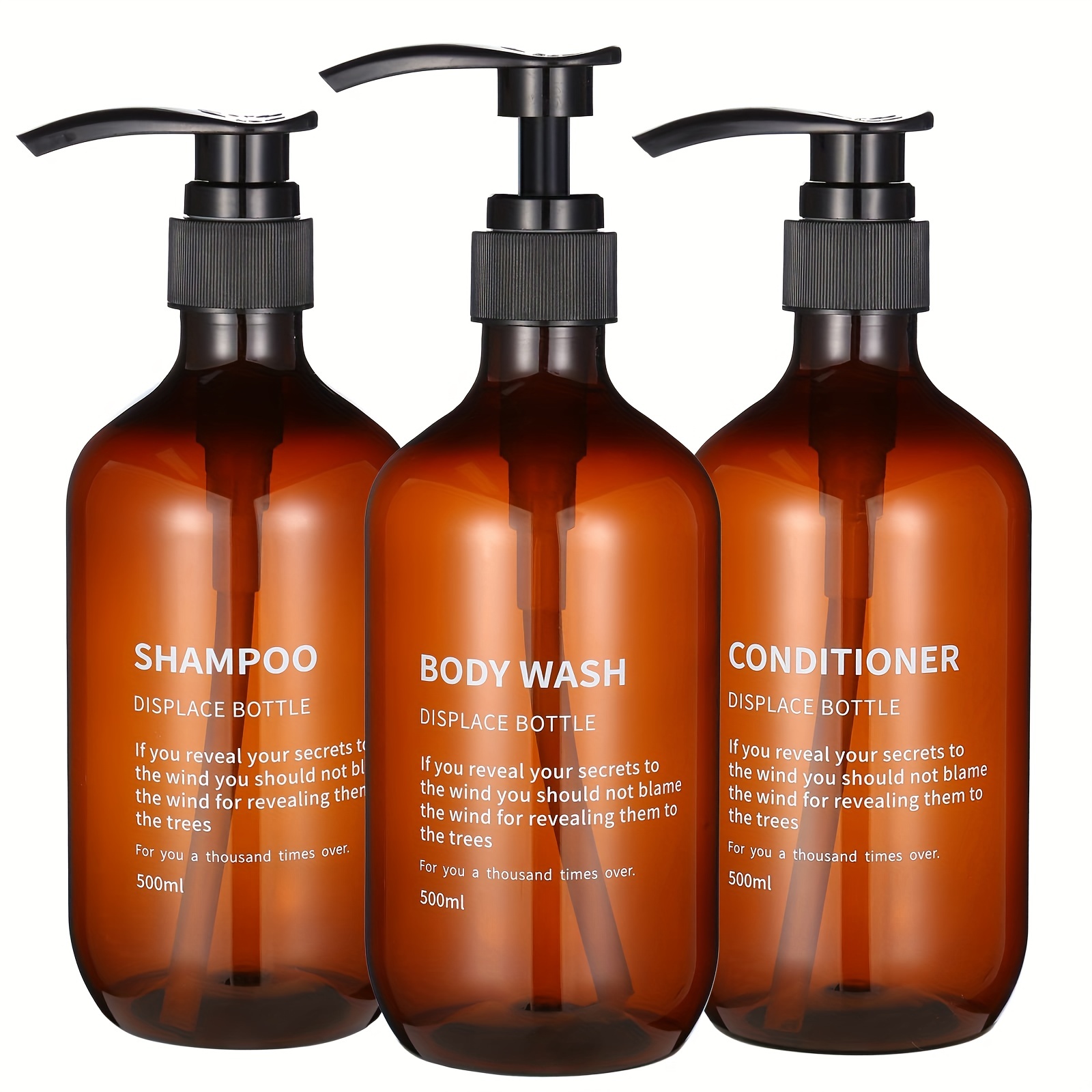 3pcs Waterproof Shampoo Condit - Hair Care Tonic recension och pris