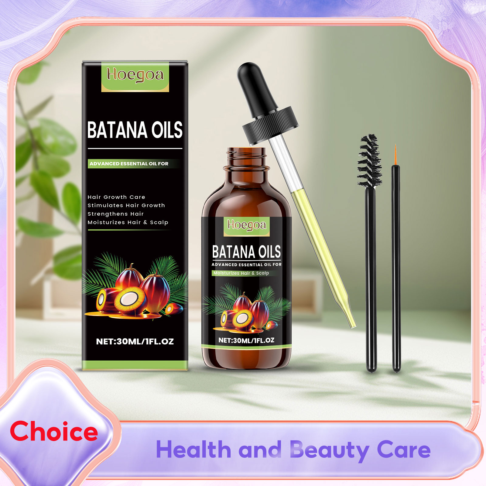 Batana Oil for Hair Growth Rev - Hair Care Natural recension och pris