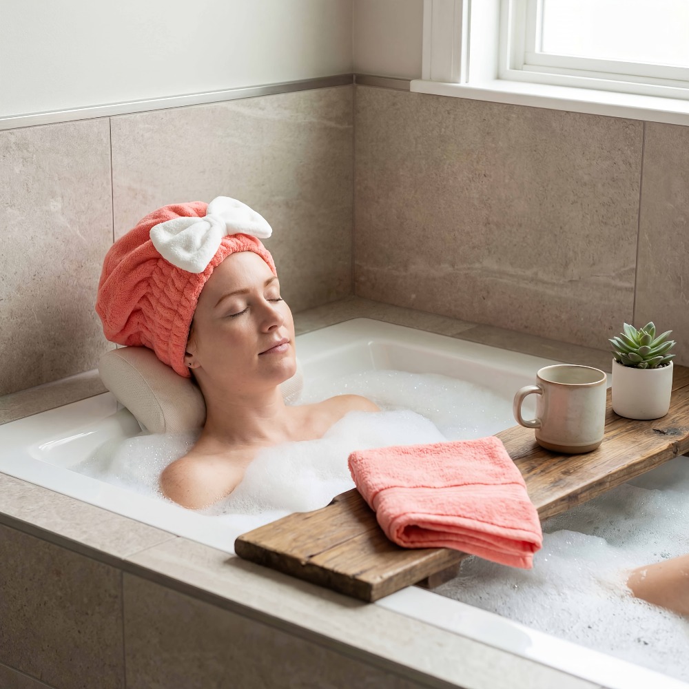Microfiber Hair Drying Cap, Qu - Hair Turban Towel recension och pris