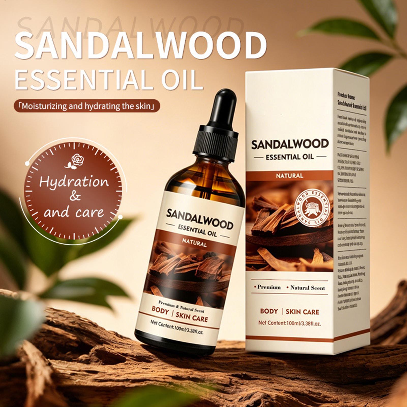 Sandalwood Fragrance Oil 100ml - Hair Care Natural recension och pris