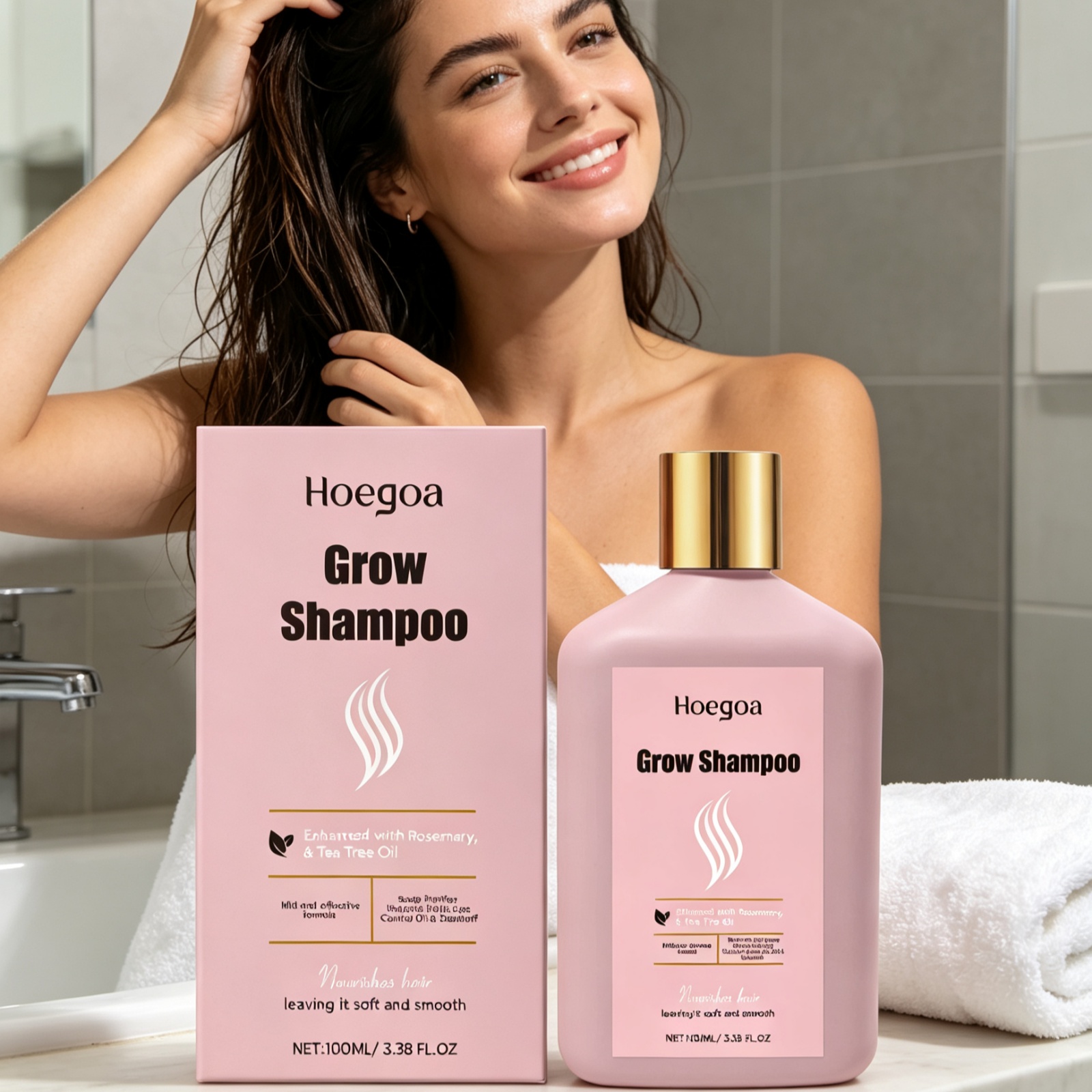 Hoegoa Rosemary Hair Shampoo D - Hair Care Herbal recension och pris