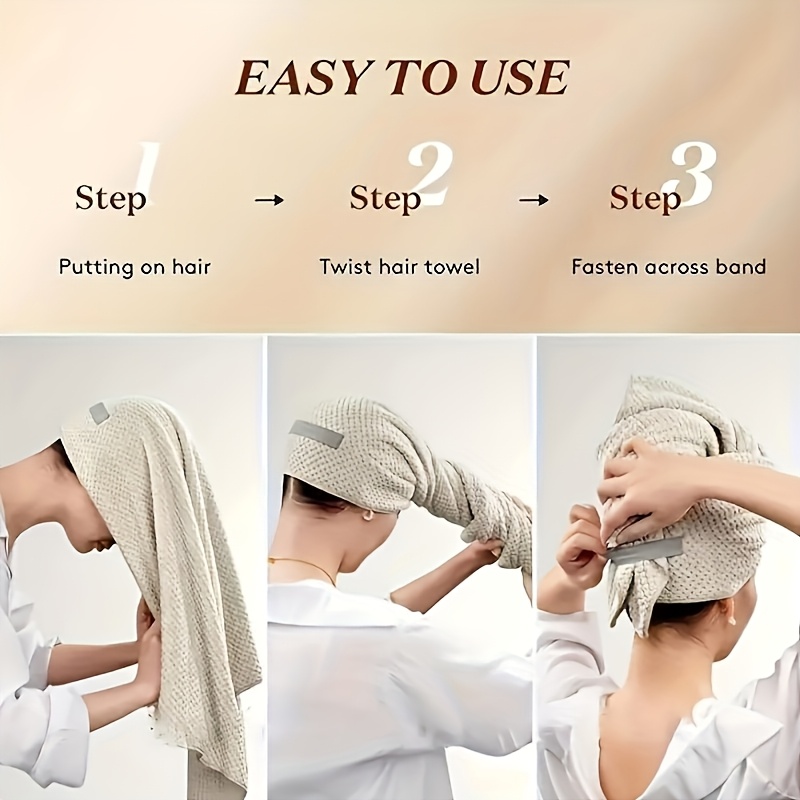 Women's Quick-Dry Hair Towel W - Hair Turban Towel recension och pris