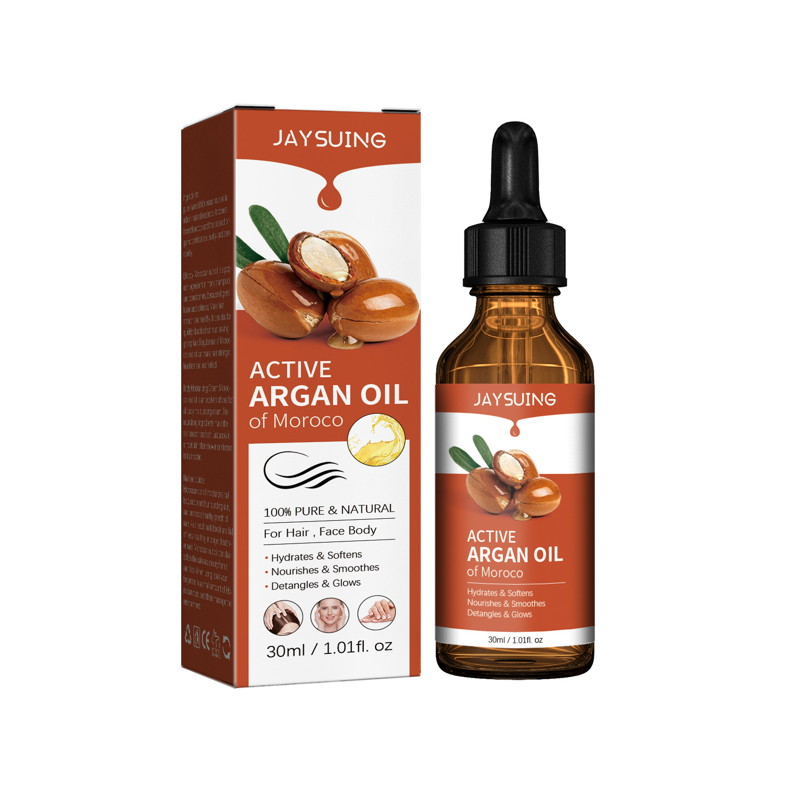 Argan Oil for Hair Treatment S - Hair Care Natural recension och pris
