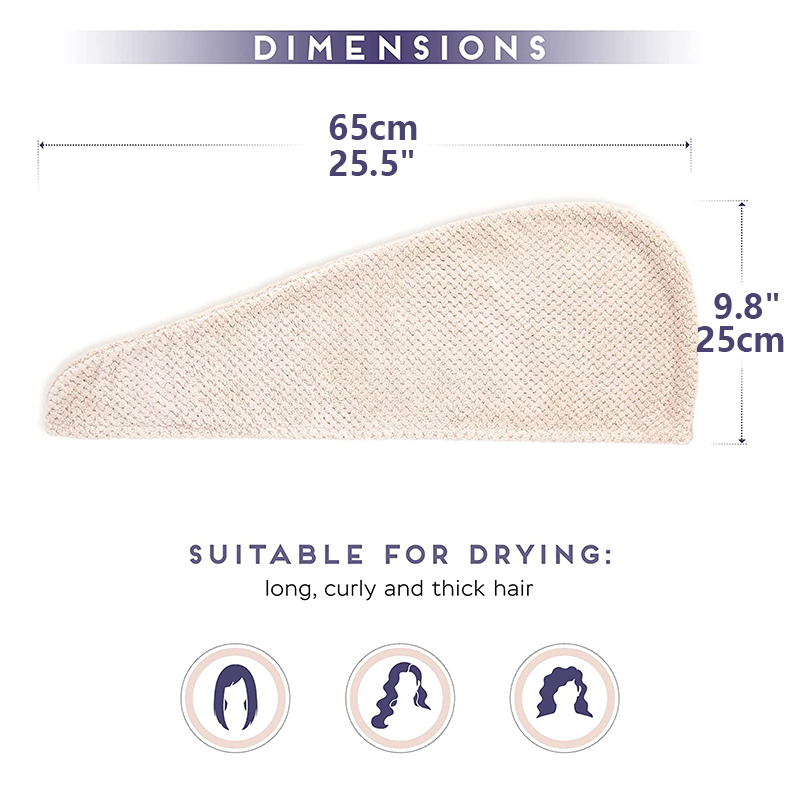 Women's Dry Hair Towel (Dry Ha - Hair Turban Towel recension och pris