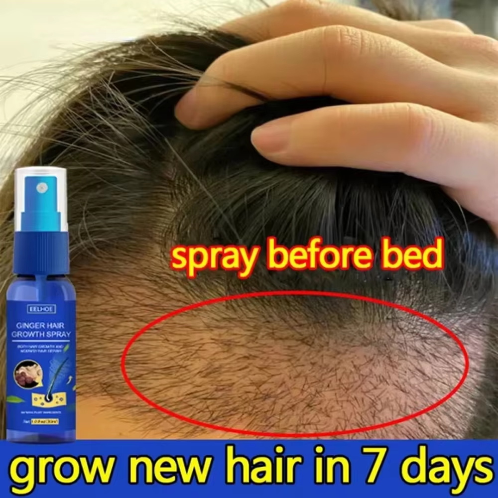 Fast Ginger Hair Growth Spray  - Hair Care Natural recension och pris